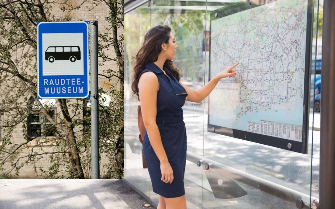 To Museum by bus